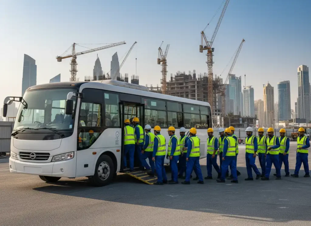 labor-transportation-uae Workforce Mobility and Passenger Transport Services Abu Dhabi